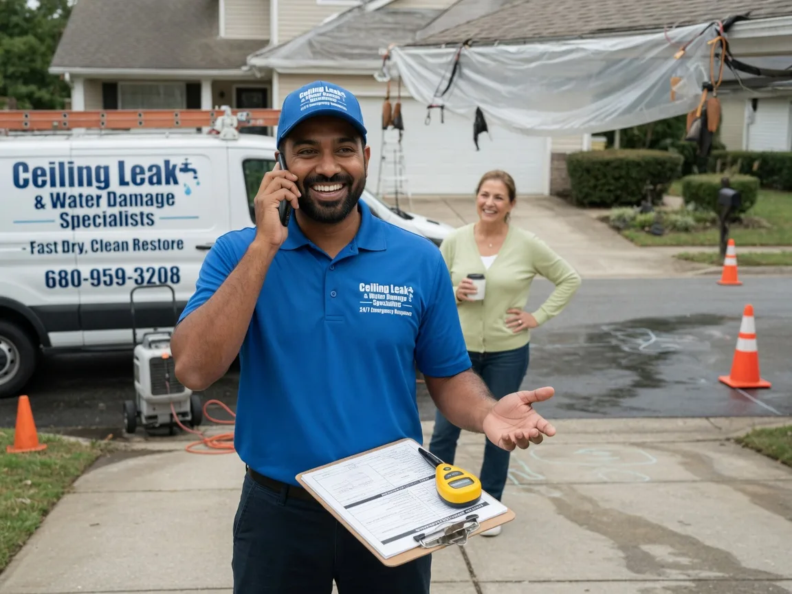 Ceiling Leak Cleanup Berry, KY FAQs